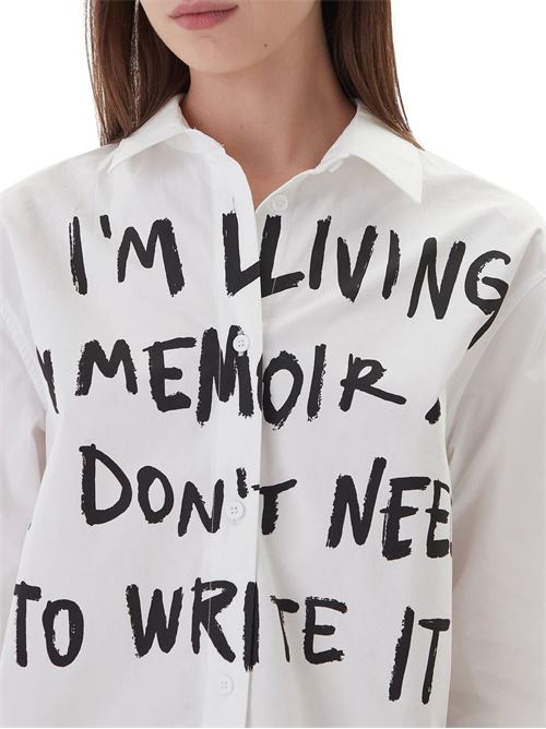 Camicia stampata con frasi iconiche Karl Lagerfeld Karl Lagerfeld jeans | A4W11006100